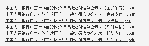 国通星驿、嘉联支付、拉卡拉、杉德支付、现代金控等KYC不利遭行政处罚