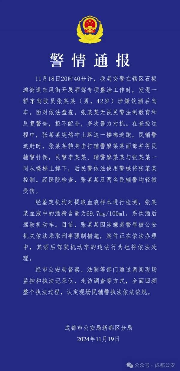 交警持警棍击打疑醉酒逃逸司机<strong></p>
<p>量化交易与主观交易</strong>？成都警方：现场民辅警执法依法依规